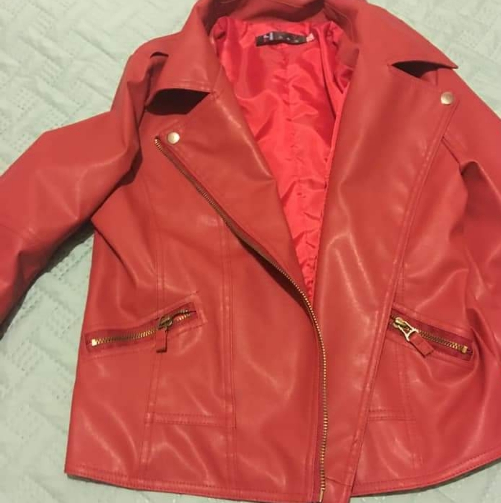 ZYIA women's leather jacket